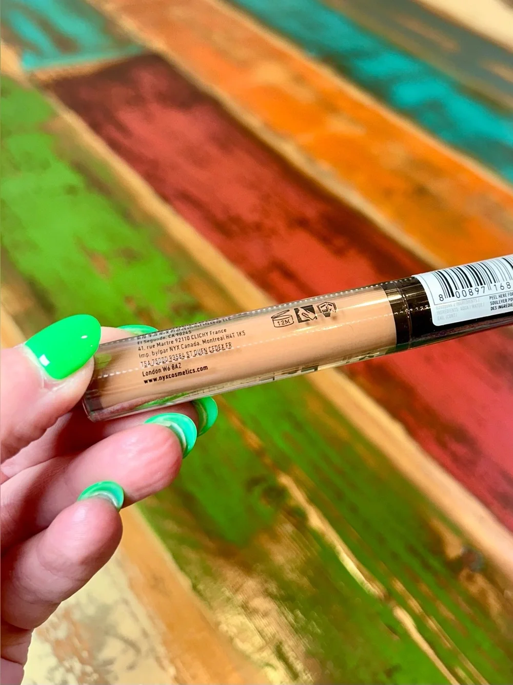 NEW NYX Can't Stop Won't Stop Contour Concealer Warm Caramel
